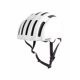 Carrera Precinct Bicycle Helmet, Shiny White, 51