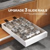 Seinloes 2 Pack Expandable (9"-14") Pull Out Cabinet Organizer 21"