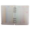 Replacement A5 Organiser with 6 Weekly Calendar Rings (A5 Refill)