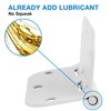 12 Pack Interior 3.5" Door Hinges for Doors 3 1/2