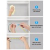 JUSJUBR LED Lights for Shelves, 6 PCS 20 Inch Dimmable