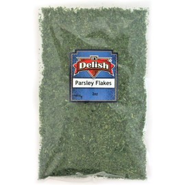 Dried Parsley Flakes by Its Delish – 2 Oz Bulk – Long Term Food Storage - Dried and Chopped, Best for Seasoning & Garnishing