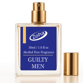 Zoha Guilty Men - Honey Oud Perfume for Men and Women, Alcohol Free Fragrance Oil Mist, Natural Clean Travel Size Parfum, 30ml Spray