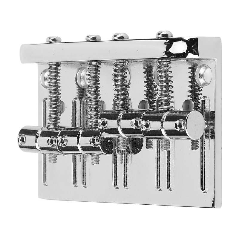 4 String Bass Bridge Assembly Lateral Adjustment Support Greater String