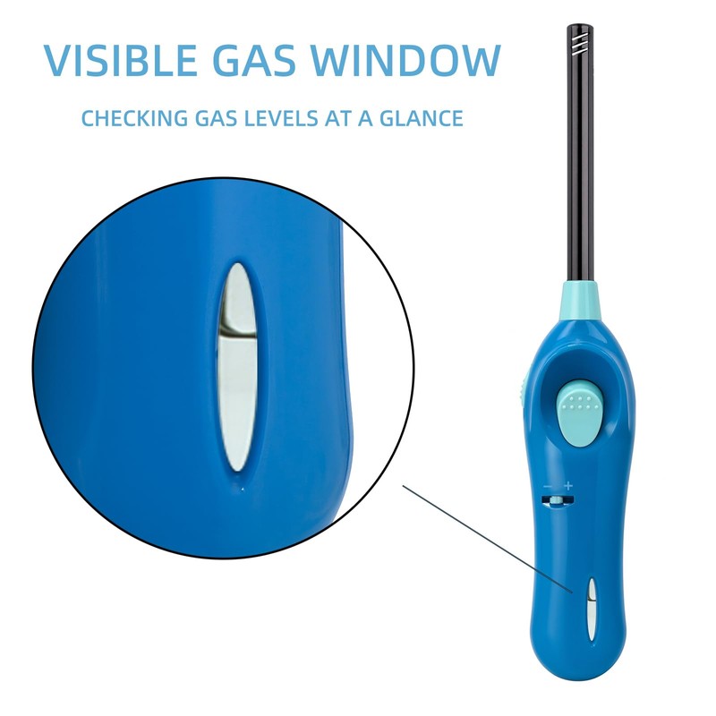 Emarful Candle Lighter Long Reach Neck,Extended Metal Wand Fire Lighters