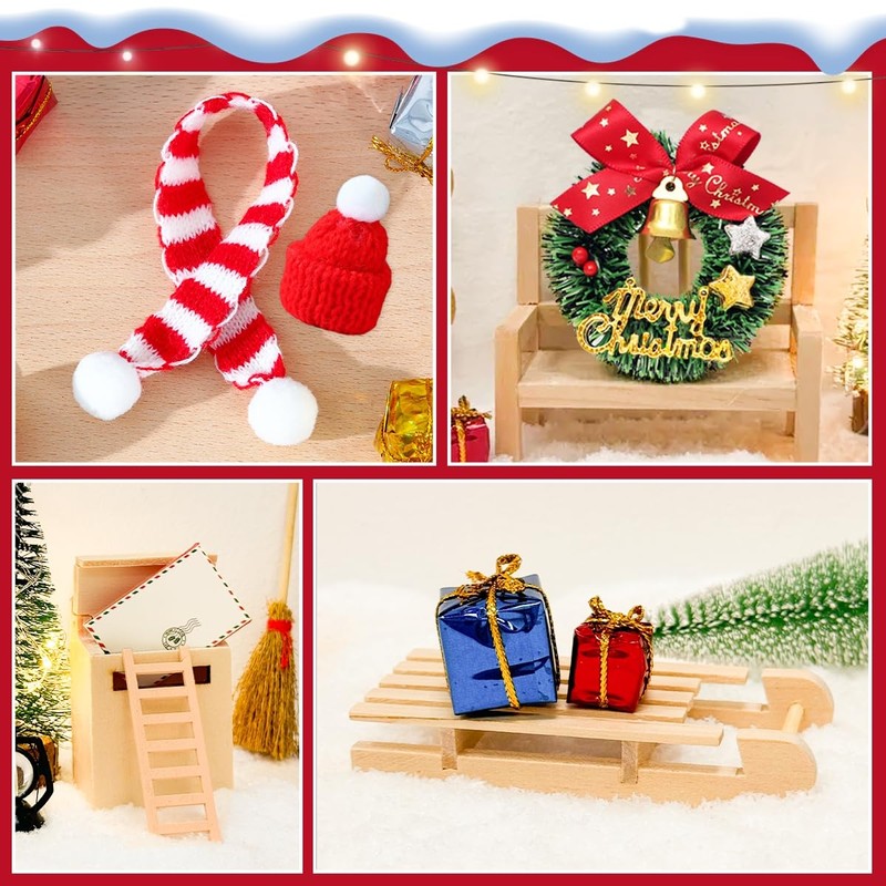 Miniature Gnome Accessory for Christmas