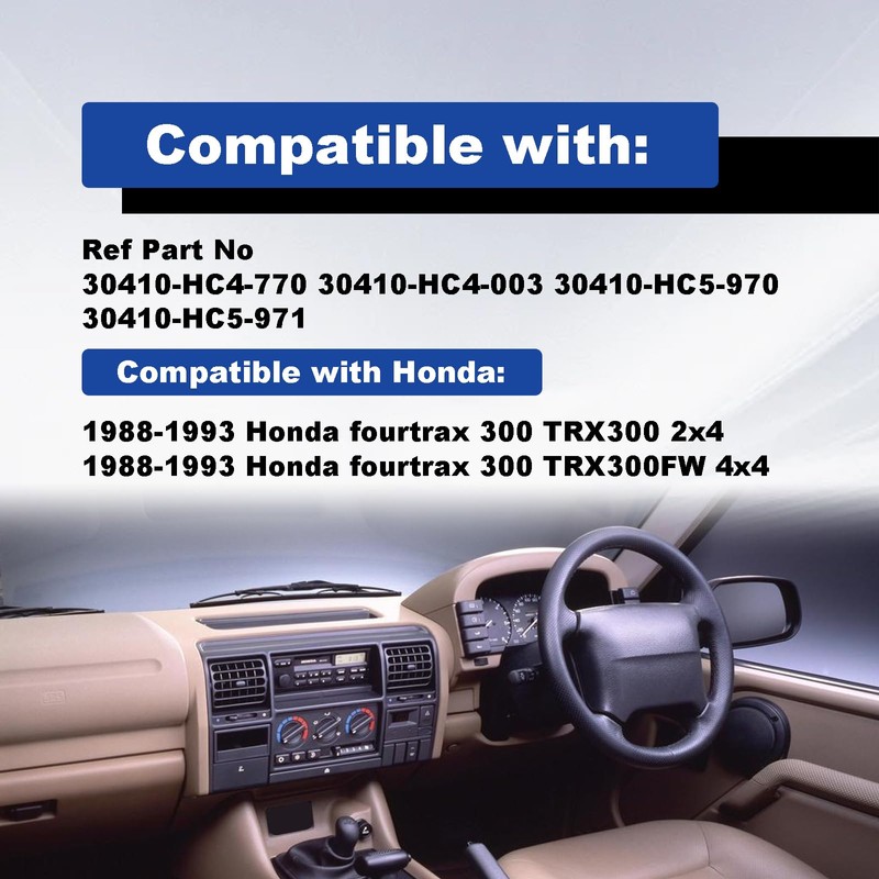 Pleoos CDI Ignition Module Box Compatible With 1988 1989 1990