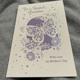 American Greetings. Heartfelt Mother’s Day Card for Grandma. Retails $3.89