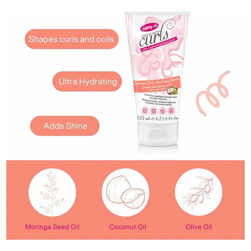 Crema Leche Coco Estiliza Rizos, Definición, Hidrata