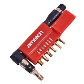 Amtech I9200 9 Piece Offset Tamper Proof Torx bit Set