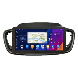 Kunfine Car CarPlay Android Auto Navigation Stereo GPS Radio Camera Display 10.33" QLED Touchscreen Headunit Tablet Pad Media Player for Kia Sorento 2014-2017, if Applicable Quad Core 1G+32G