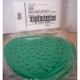 Waxie Screen Urinal Deodorized Green Apple Waxie 12pk - Dozen W1453G