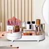 Booklov Rotating makeup organizer,Large Capacity Cosmetic Display Case, easy to