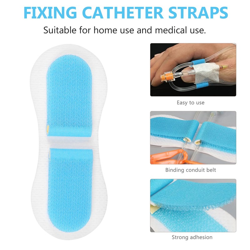 Healifty Catheter Stabilization Device Legband Holder Sticker Universal Fixing Bands