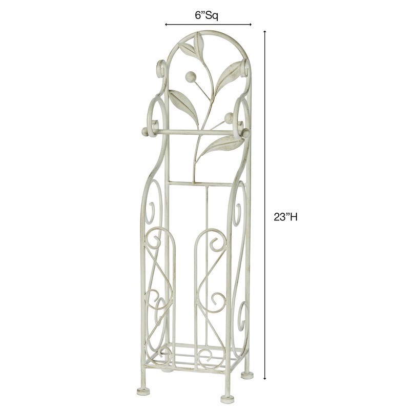 Catarina Ivory Toilet Paper Stand