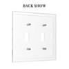 Spshian Decorative Light Switch Cover Plate Black White Ink Forest