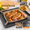 Reusable Silicone Baking Mat for Oven Cooking – Nonstick 2-in-1