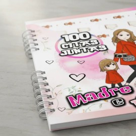 Cuaderno 100 Citas Madre E Hija / Libro Citas / Agenda Citas