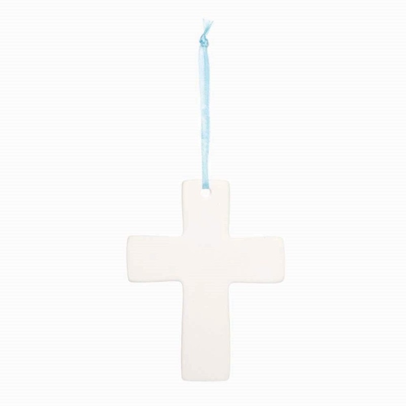Baker Ross Ceramic Cross Decorations AX783 - Pack of 5