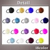 One Limitation HS002 Hair Rubber with Fur Bonbon Cute Plain