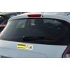 4 x Dashcam Recording Vinyl Stickers - Front & Rear