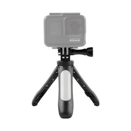 Mini Tripod Selfie Stick Metal Adapter Sports Camera Holder Cellphone Bracket for DJI Action 1 2 Action Camera White