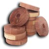 bcwholesale Cedar Fresh Red Cedar Wood Rings for Hangers |