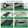 Ogutter Splash Blocks for Gutters Downspouts, 24" Downspout Extensions for