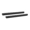 CS PRIORITY 2PCS 15mm Aluminum Alloy Rods Pipe 10cm-50cm Long