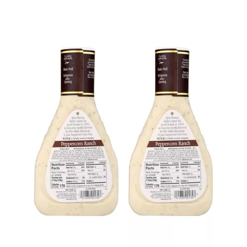 Ken's Buttermilk Ranch Salad Dressing 16 Fl Oz Pack of