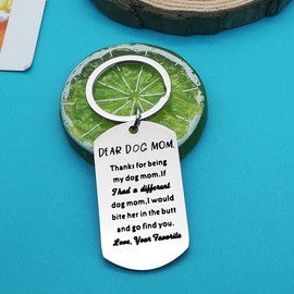 Dog Mum Keyring Dog Mum Gifts Dog Lovers Gifts Funny Dog Owner Gifts Dog Mummy Gifts Dog Mum Christmas Birthday Gifts Dog Mum Gifts for Women