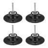 HARFINGTON 4Pcs 3" Disc Pad Holder Quick Change Discs 1/4"