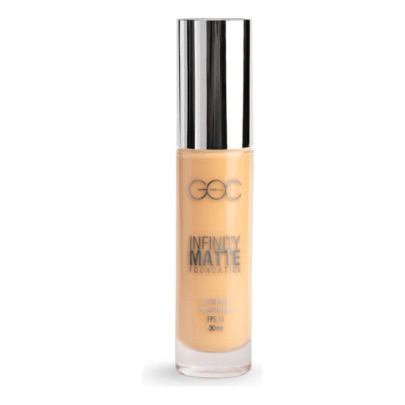 Goc Maquillaje Líquido Infinity Liquid Foundation Super Mate Tono Tono