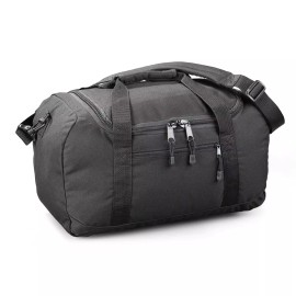 bg Galls Two Tone Black Duffel Bag New 176264 Model BG 186 Black NEW WE SHIP