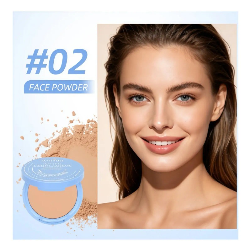 Base De Maquillaje Polvo Compacto Fijador Matte