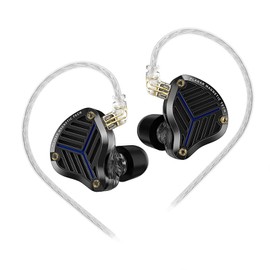 Linsoul KZ PRX Fourth Generation Planar Dynamic High-End In-Ear Canal Earphones Re-cable Capable Design Balanced Three-Frequency Sound Quality Expression Ergonomically Designed Earphones Featuring a