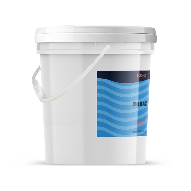 Luonix Borax 3.5 Gallon Bucket, Laundry Additive, Unscented (512 Ounce)