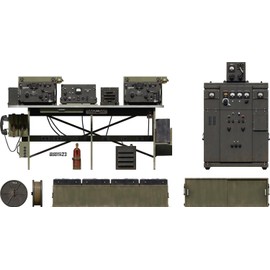 Miniart 1:35 - US Radio Set SCR-299, Molded Color