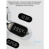 BuyWeek Shower Thermometer, LED Digital Baby Bath Thermometer, Aluminium Shower