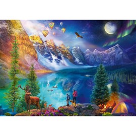 Trefl 37500 2-in-1: Amerikareise-2 x 500-Piece Set of Two Puzzles, DIY, Creative Entertainment, for Adults and Children from 10 Years, Multicoloured