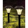 LAMTREE 6 Pack 8 Lumens Solar Pathway Lights,Outdoor Solar Lights