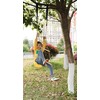 PLAYBERG 5 Step Climbing Wooden Rope Ladder