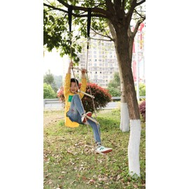PLAYBERG 5 Step Climbing Wooden Rope Ladder