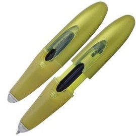 Cross Saffronic ION Gel Ink Rollerball Pen (2 Additional Black Gel Ink Refills Bonus are Included as Backup Refills)