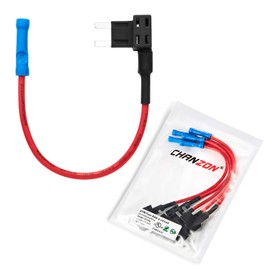 [UL Wire] Chanzon 5Pcs 16awg Add-a-circuit Fuse Tap Adapter ATM/Mini Fuse Holder For 20A Automotive Car Motorcycle