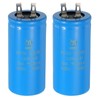 PATIKIL 2Pcs Motor Start Capacitor, 50uf 300V CD60 Running Capacitor