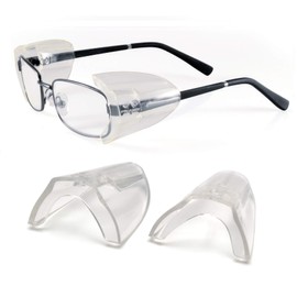 Pyramex Slip-On Clear Side Shield for Added Protection on Safety Glasses (2)