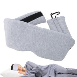 Weighted Eye Cover for Sleeping | Sleep Eye Cover,Adjustable Eyewear with Nose Pad for Women Men Adults, Night Yoga Meditation Rest Side Sleeper Airplane Travel