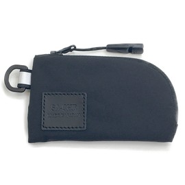 SA-CHE Brizzatec Outdoor UL Mini Wallet, Made in Japan, Waterproof, Breathable, Compact, Lightweight, Neck Wallet, Camping, Mountain Climbing, Mini Wallet, Black