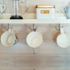 BAMI-LEE House Anchor Shape Zinc Alloy Double Prong Ceiling Hooks,